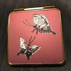 Vintage Square Mirror Compact